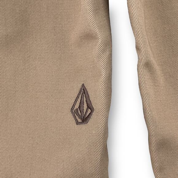 Volcom Frickin Khaki Chino Shorts Boys Size 12 Medium 26 7" - Picture 4 of 6